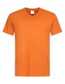 Heren T-shirt V Hals Stedman ST2300 Oranje